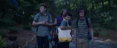 - Sorry.
- Fo sho. Let's stay, then. Let's stay. - Please Don't Destroy: The Treasure of Foggy Mountain