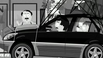 Sorry, folks, we're full up.
- Know anywhere else we can stay? - South Park