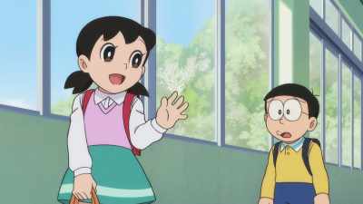 Sorry. I have to review my test results today. - Doraemon the Movie: Nobita's Sky Utopia