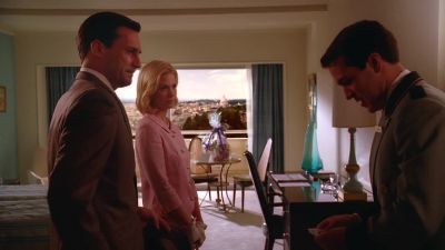 Sorry. I haven't changed my money yet. - Mad Men