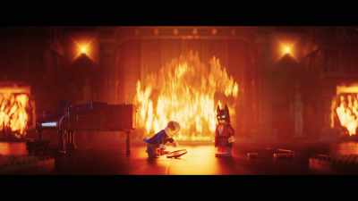 Sorry, I was just lost in thought,
and as you know, - The Lego Batman Movie