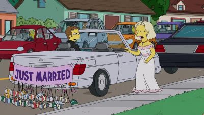 Sorry, I met someone
in another car. - The Simpsons