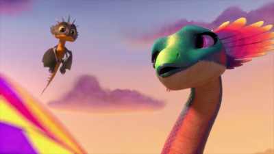Sorry, I started in the wrong key.
Never sang for humans before. - Dragons: Rescue Riders: Secrets of the Songwing