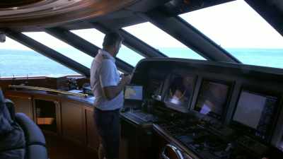 Sorry, I thought you were
telling me to come over there, - Below Deck Down Under