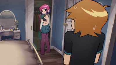 Sorry. I'm just cold and innocent. - Scott Pilgrim Takes Off