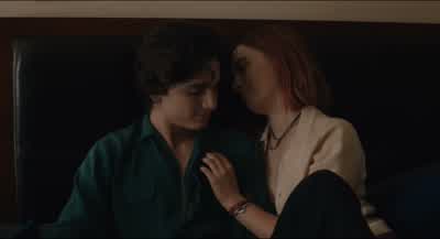 Sorry. I'm just happy. - Lady Bird