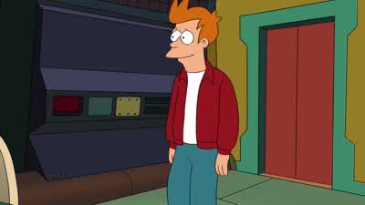 Sorry I'm late. - Futurama