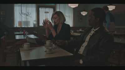 Sorry, I'm stressed.
Yeah, well, doing a job on bail... - Joan