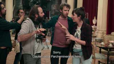 Sorry to interrupt. Gautier
de la Parcheminerie is here. - Irma Vep