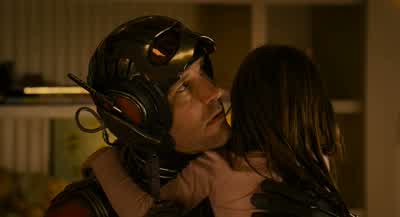 Sorry. - Is she all right? - Yeah, she's fine. - Ant Man