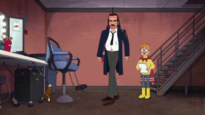 - Sorry, but it's show business, - Grimsburg
