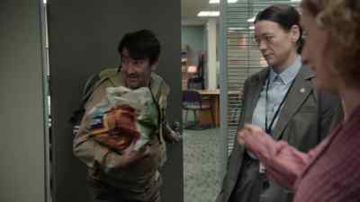 Sorry... just
had to drive in from Woy Woy. - The Office