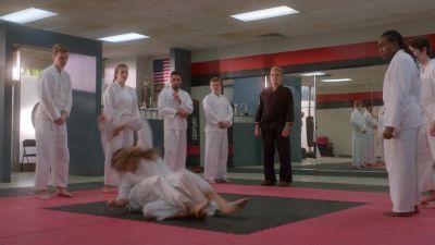 Sorry. Just part of the lesson. - Cobra Kai