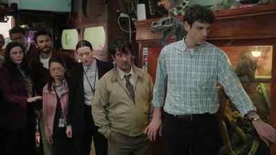 -Sorry mate, he's on the move.
-[all exclaiming] - The Office