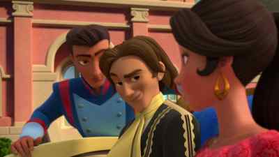 Sorry, but my chariot
only seats two. - Elena of Avalor