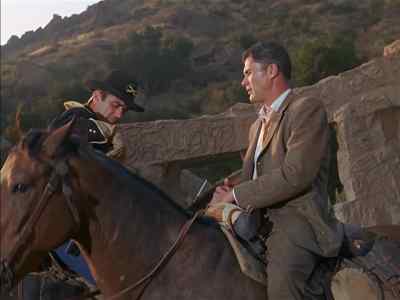 Sorry. My orders are
to place you under arrest. - The Time Tunnel