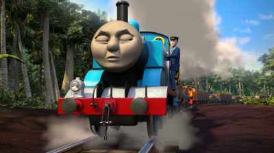 - Sorry, but my tank
is empty. - Thomas & Friends: Big World! Big Adventures! The Movie