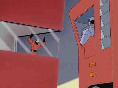 Sorry. No deliveries after 5:00. - Batman Beyond