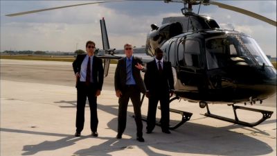 Sorry.
No guns on the chopper. - Burn Notice