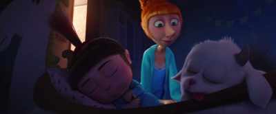 Sorry. Not cool yet.
It's just, you did murder a child. - Despicable Me 3