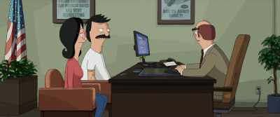 -Sorry.
-People aren't usually - The Bob's Burgers Movie
