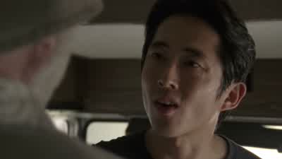 Sorry. Just returning your book. Oh no, I'm sorry. If I had known the world was ending, I'd have bro - The Walking Dead