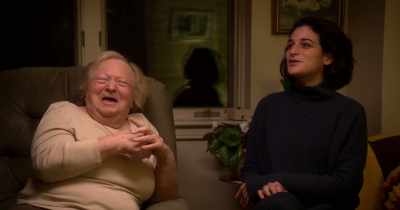Sorry. So five years ago,
Albert Einstein-- - Jenny Slate: Stage Fright
