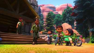 Sorry, son, I'm not sure
what a turtle sounds like. - Spirit Rangers