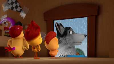 -Sorry, Squad.
-[thunder rolls] - The Chicken Squad