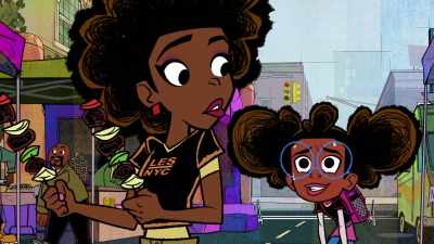 Sorry, my Student Council
thing ran over-- - Marvel's Moon Girl and Devil Dinosaur