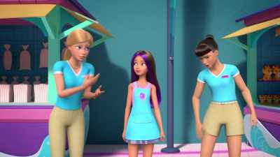 Sorry, Tammy. I was rushing,
I overslept and... - Barbie: A Touch of Magic