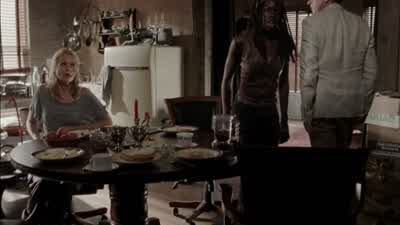 Sorry to cut breakfast short, but this can't wait. - The Walking Dead