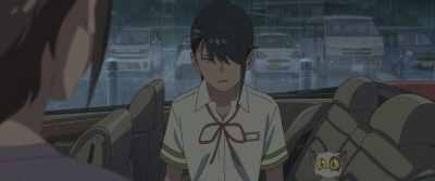 "Sorry it took me so long..." - Suzume