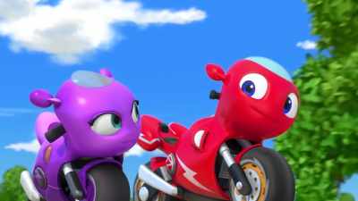 Sorry, Toot.
That ticket has my name on it. - Ricky Zoom