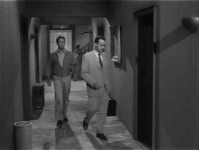 Sorry. Yes, sir?
Room 321. - Alfred Hitchcock Presents