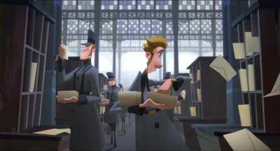 Sorting and filing: - Klaus