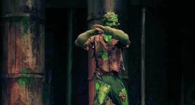 Soulful, and he's sensitive,
and all muscle-ee, - The Toxic Avenger: The Musical