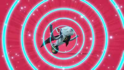 [sound waves pulsing] - Mighty Monsterwheelies
