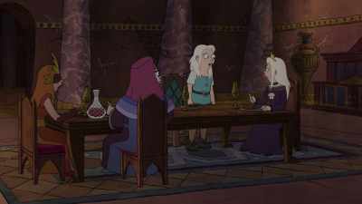 Sounds great. But would you excuse me
for a moment? - Disenchantment
