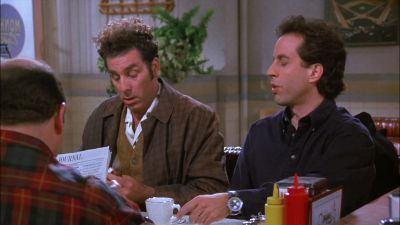 Sounds like they're trying to screw with your head - Seinfeld
