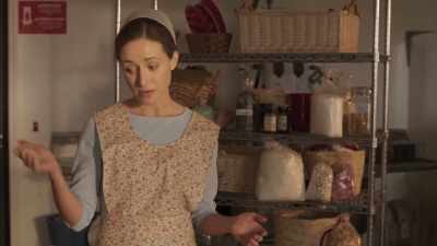Sourdough is acidic - Christmas at the Amish Bakery