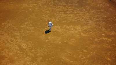 Space scientists use the park's
Martian-like environment - Europe From Above