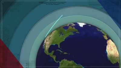 SpaceShipOne arcs through
space for three minutes, - Tales From The Explorers Club