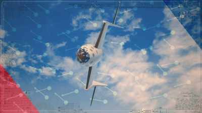 SpaceShipOne tends
to roll when encountering - Tales From The Explorers Club