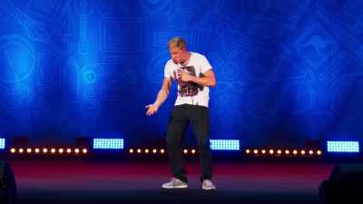 "Spaff on your face.
That's where that goes." - Russell Howard: Recalibrate