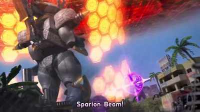 Sparion beam! - Ultraman Geed the Movie: Connect! The Wishes!!