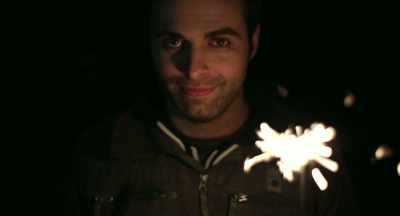 (sparklers crackling) - Older