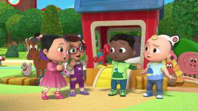 -Sparkly warkly!
-[giggles] - CoComelon Lane