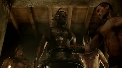 Spartacus draws sica. - Spartacus