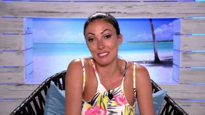 Speak to someone outside
of, uh, - Love Island